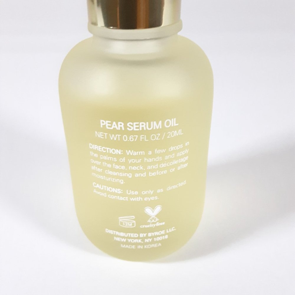 BYROE NEW YORK BRIGHTENING PEAR SERUM OIL 0.67 BRAND NEW FRESH PRODUCT - Picture 2 of 6